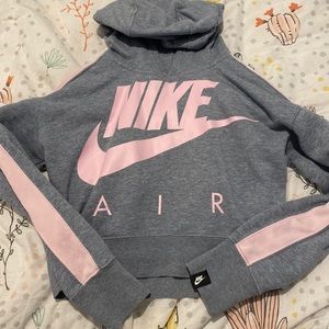 Nike Girls Cropped Hoodie